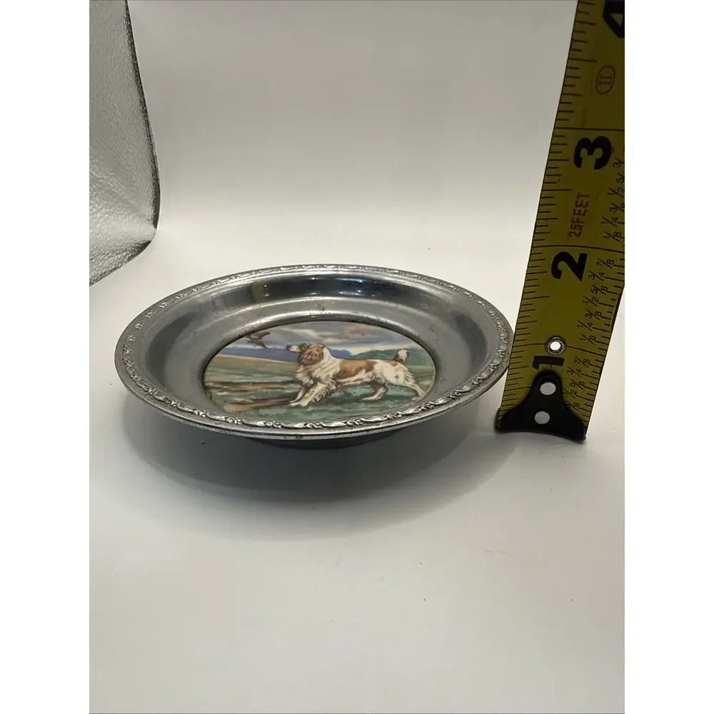 Vintage Park Cocker Spaniel Small Plate Wall Decor, Catch All Dish Coaster *